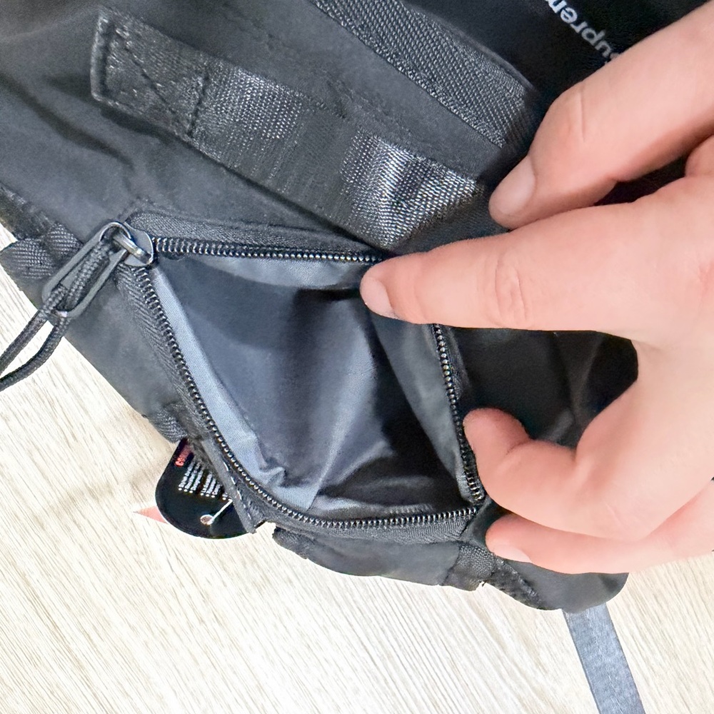 Supreme Black Utility Backpack with Buckle Straps - Picture 4 of 4